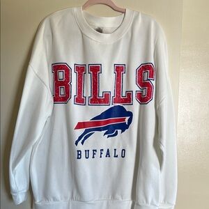 White Buffalo Bills Crewneck